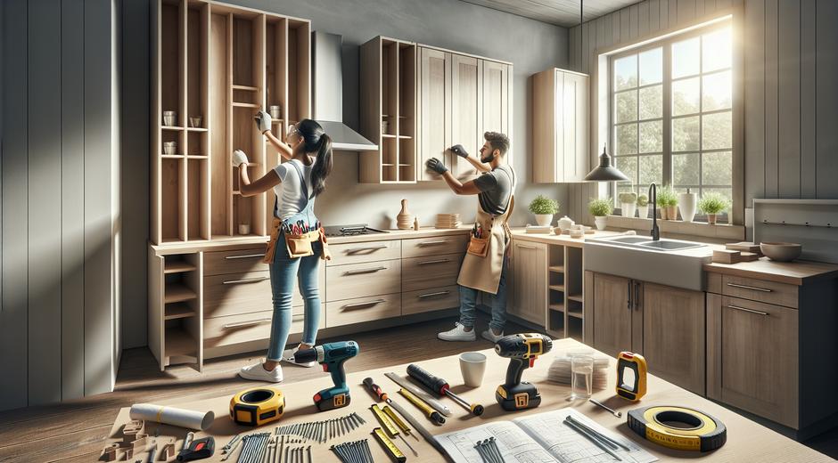 cabinet installation